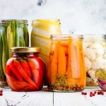 Marinated,Pickles,Variety,Preserving,Jars.,Homemade,Green,Beans,,Squash,,Cauliflower,