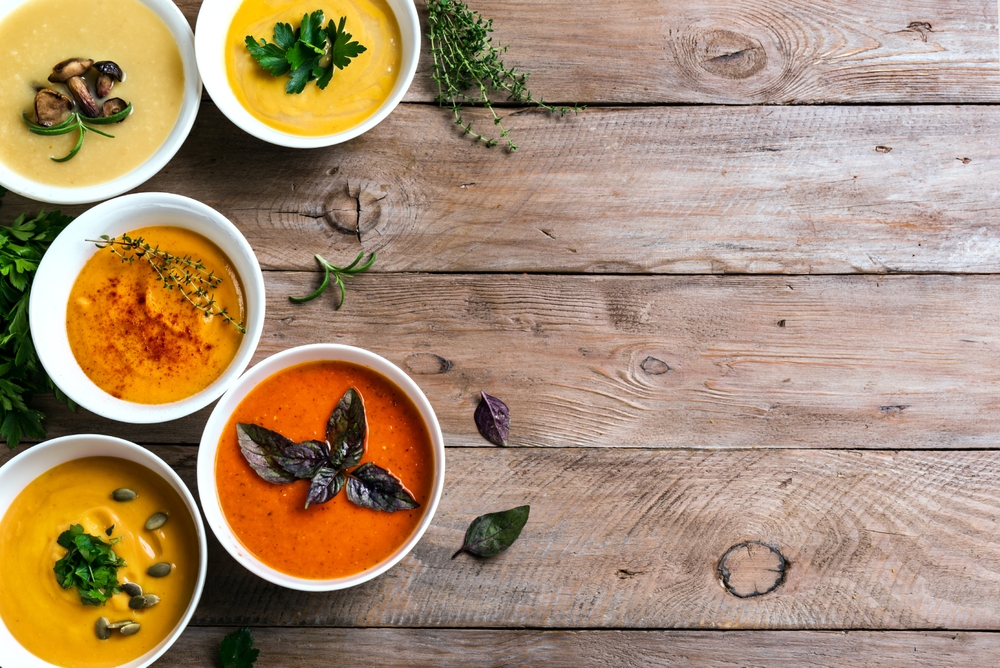 Autumn,Soups.,Set,Of,Various,Seasonal,Vegetable,Soups,And,Organic